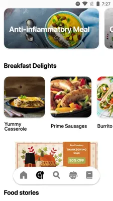 Breakfast Recipes android App screenshot 1